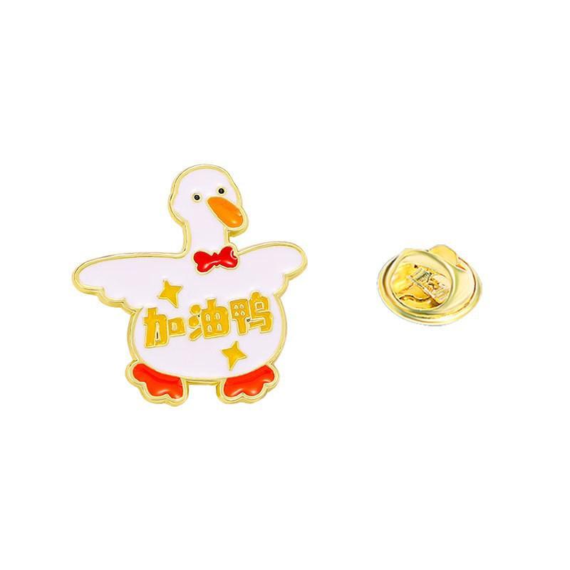 Every exam must pass badge brooch gold list title badge middle college entrance examination refueling blessing text graduation season student gift