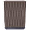 vidaXL Pflanzkübel 2 Stk. Braun 30x30x37 cm Polypropylen