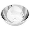 Lavabo - VIDAXL - 28 x 10 cm - Céramique - Gris - A poser - Rond