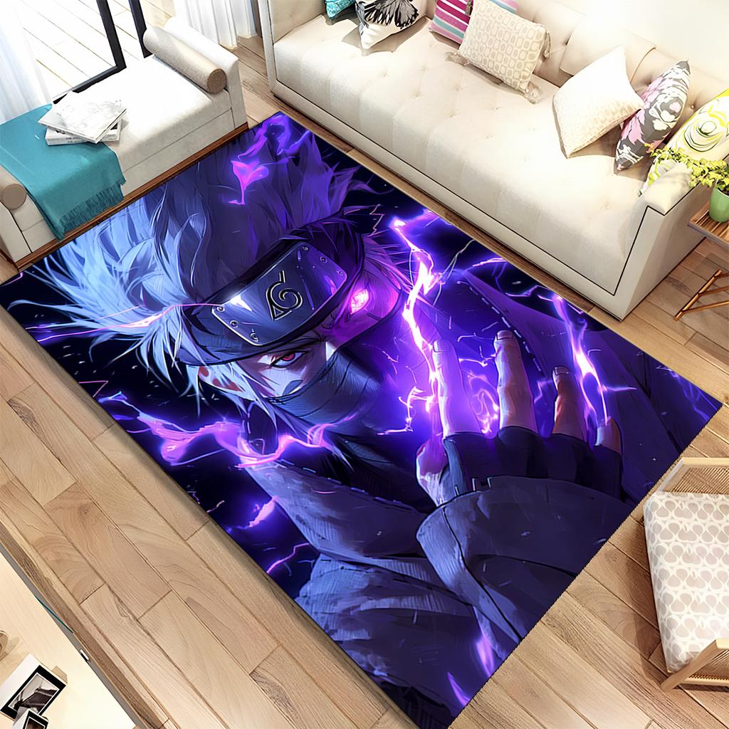 3D I-Itachi Cartoon Japan Anime Carpet Rug for Living Room Bedroom Home Sofa Decoration,Kids Play Non-slip Floor Mat