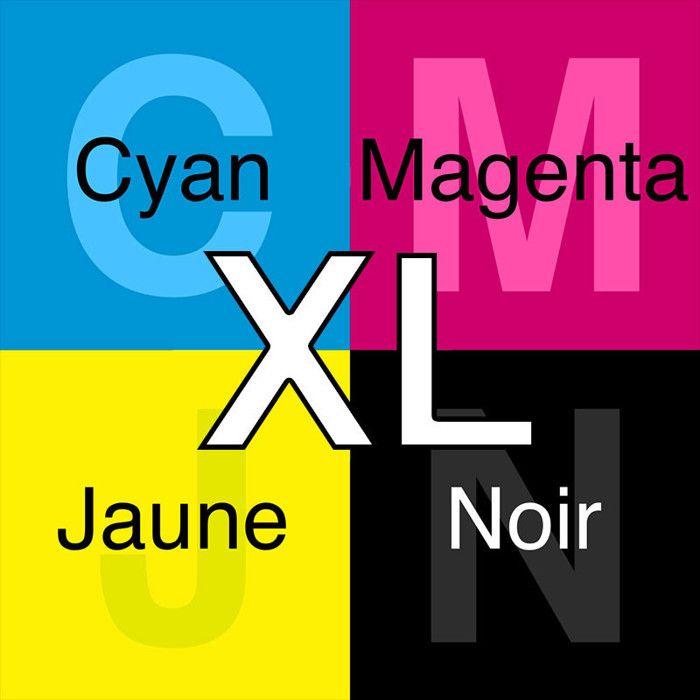 Cartouche jet d'encre Epson DURABrite Ultra 34XL - Cyan, Magenta, Jaune, Noir - Jet d'encre