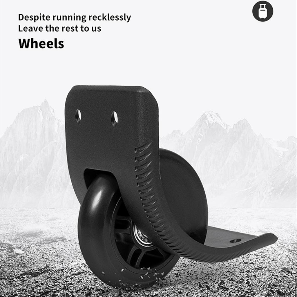 1 Paar Gepäck Schwenkräder Koffer Räder Ersatz Lenkrolle Trolley Koffer Gepäckräder für Gepäck