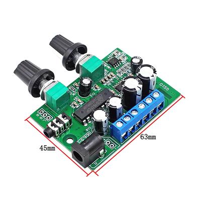 6W + 6W + 25W Hifi Klasse D Digital-Leistungsverstärkermodul Tda1517P 2.1 Super Bass Mini Micro 3-Kanal-Leistungsverstärkerplatine