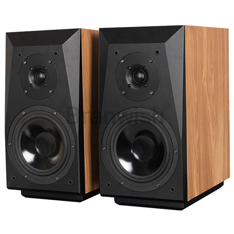 High Power 200W Speaker Hifi Bookshelf Speaker 6.5 Inch Two-Way Fever Passive Speaker for TV PC Desktop Home Theater Sound Box