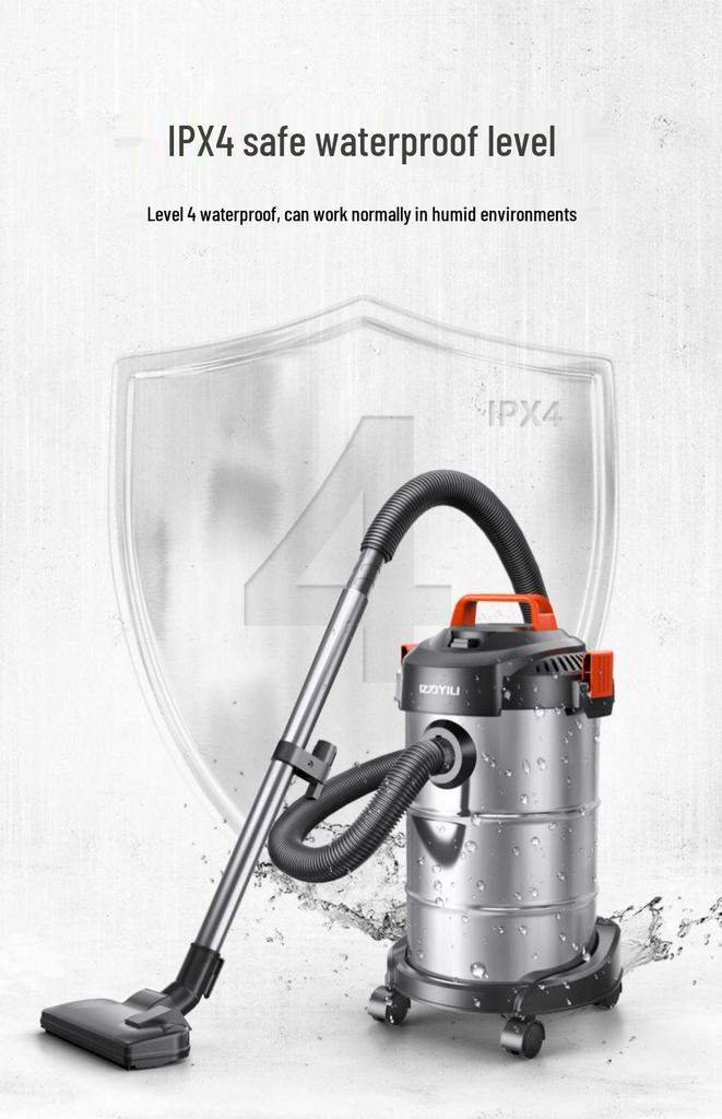 Yili High-Power 3-in-1 Wet/Dry Vacuum Cleaner for Indoor & Car Use