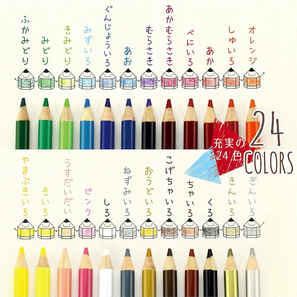 Mitsubishi Pencil Color Pencil 890 Level Super Mario Blue K89024CSMY