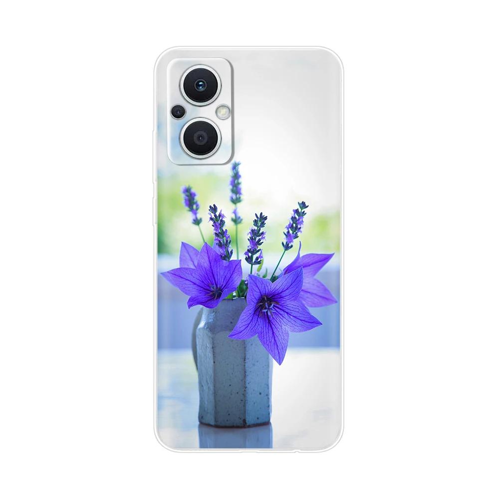 Transparent Case For Xiaomi Poco M5 M5S Cover Cartoon Flower Soft TPU Shockproof Funda For Poco M 5 S PocoM5 Bags Clear Bumper
