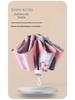 Double-Sided Floral Women's Umbrella: UV Protection, Sunshade, Folding, Dual-Use for Rain and Sun, Outdoor.