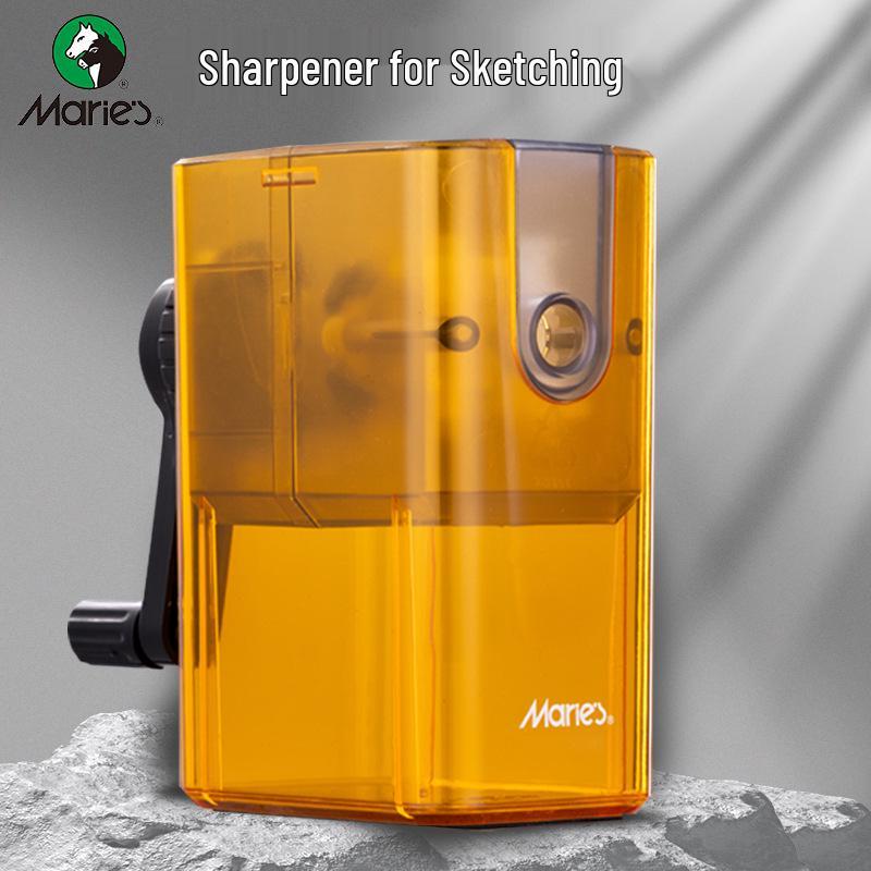 Mali Hand-Crank Pencil Sharpener for Art, Sketching, Charcoal, Children s, & Student Pencils