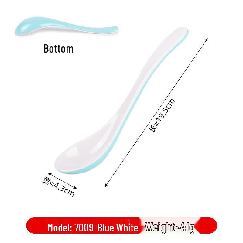 Qiwei Melamine Long-Handle Soup Ladle