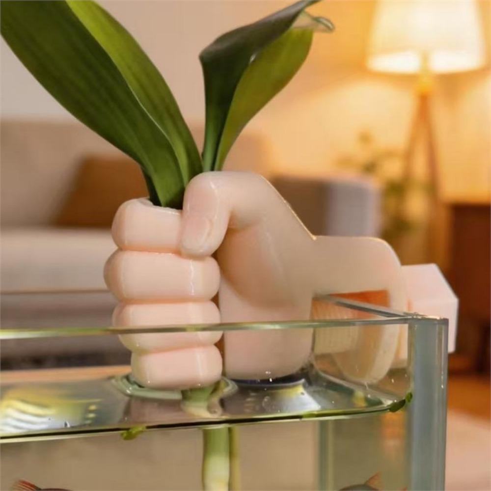 

Unique Design Hydroponic Plant Stand Ornaments Hand Arm Plant Stand Arm Plant Holder Ornament Right