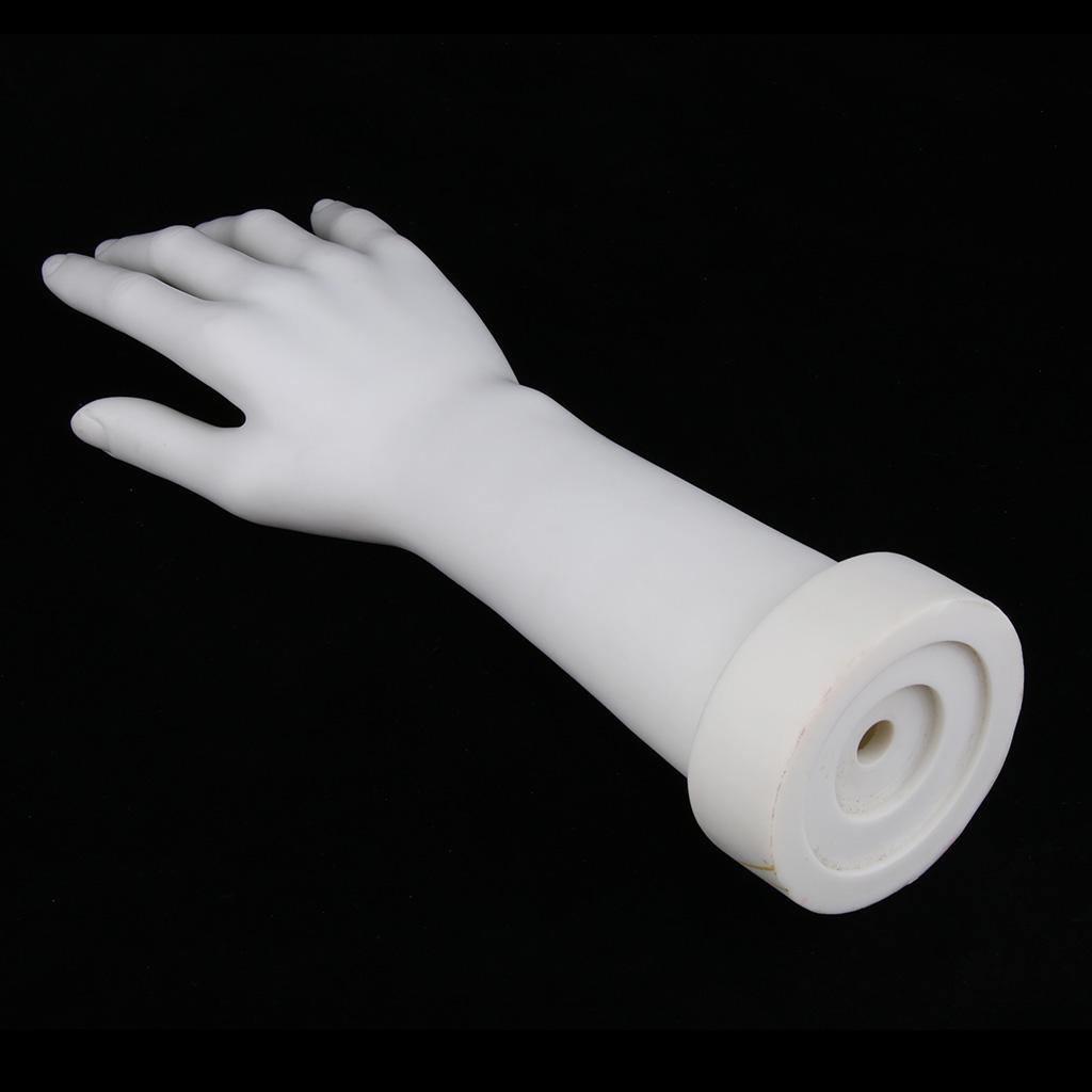 Hand Jewelry Display Stand Female Mannequin Model Props White Left