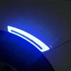 Practical Glossy Reflective Sun-resistant Car Fender Protector Wheel Arch Mouldings Sticker Wheel Eyebrow Sticker Decorative