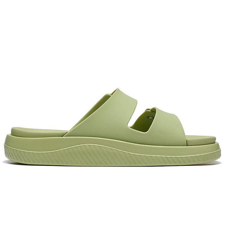 Li Ning Série Tendance Sport Sandales Coulissantes Respirantes Silencieuses Homme Chaussures Vert AGAT007-2