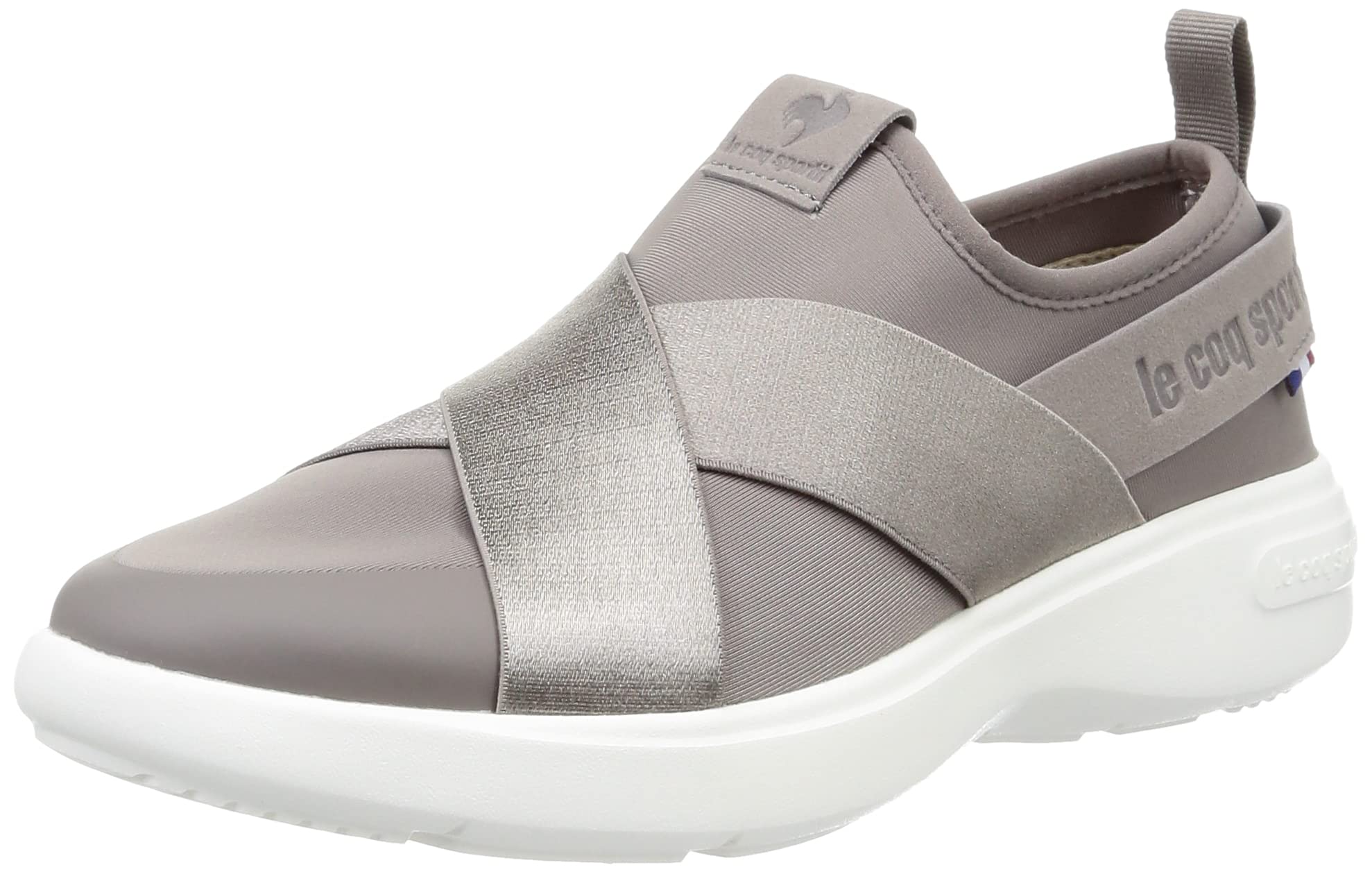 

Coq Sneakers LA Rhone DBSP Deodorant Lightweight One Mile Double Belt Gray cm [Le Sportif] Slip-on Women s 23.5 серый