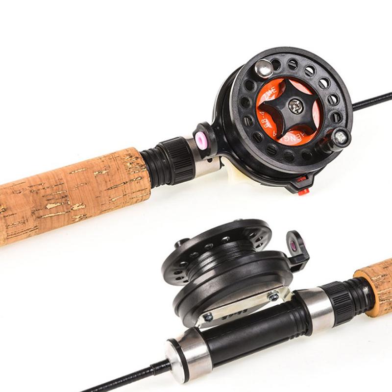 Ice Winter Fishing Rod Reel Kit Mini Telescopic Portable Rod For Ice Fishing