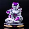 Anime Villain Sitting Frieza Figures Pvc Static Statue Model Toy Action Figure Chassis Desktop Collection Decoration Fan Gifts