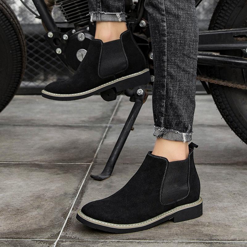 Derbies Heeled Boots Spring Shose For Men Shoes Men Boots Sneakers Sport Advanced Outings Comfortable High-end Products