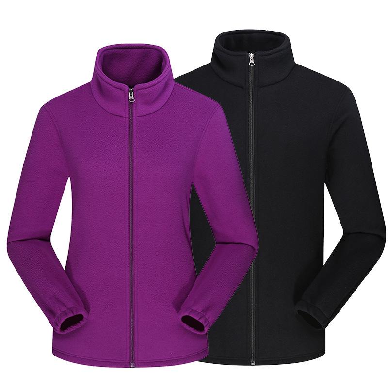 Unisex Outdoor Sports Fleece Jacket: Warm, Casual Hoodie for Men & Women