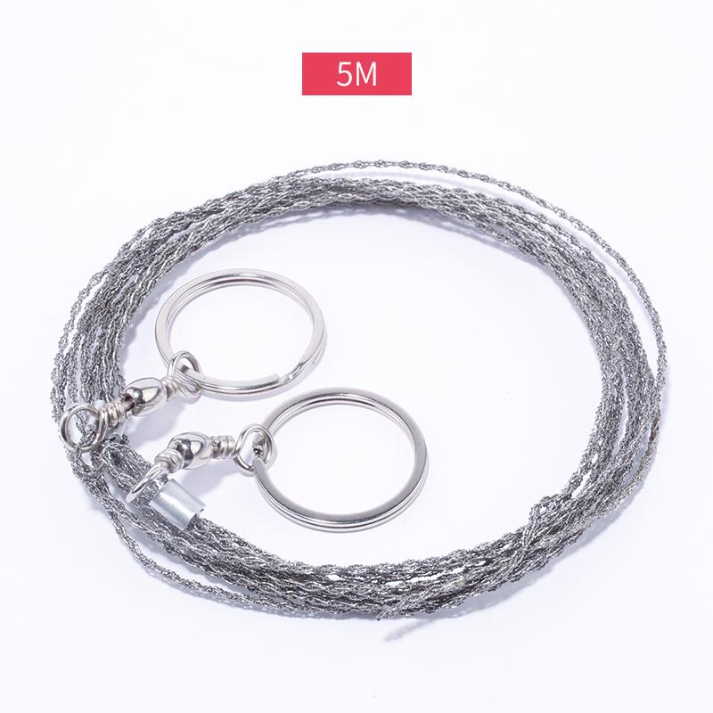 Stainless Steel Wire Hand Saw - Portable Outdoor Survival Tool
