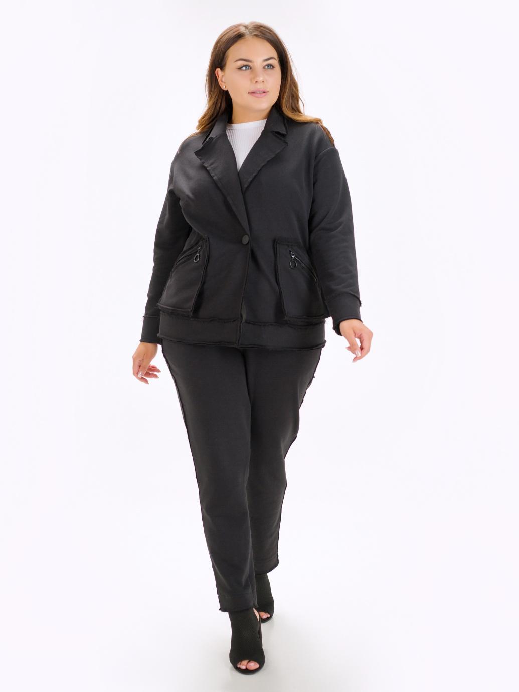 

Костюм брючний Едвард Luzana XXL чорний