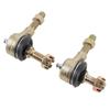 2Pcs M10 Tie Rod End Kit Ball Joint Steel Alloy High Torsion Proof Anti Dust Rubber for 50cc 110cc 150cc 200cc 250cc