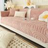 Plush Sofa Cushion, Thickened Plush Sofa Cover, Noble Consort Full Coverage Sofa Towel, Full Coverage Fabric, All Season Universal Seat Cushion