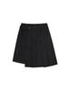 TUOMIO Pleated Belt Skort [Black]