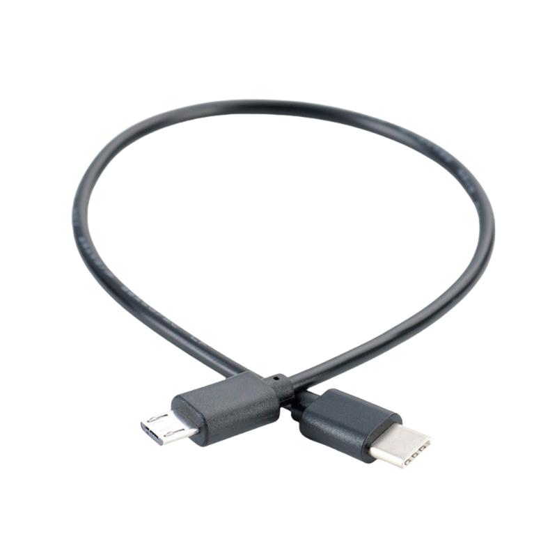 

USB C To Micros USB Cable, Quick Charging And Syncing,OTG Support For Androids Device Smartphone Tablets 25cm/9.84inch 1