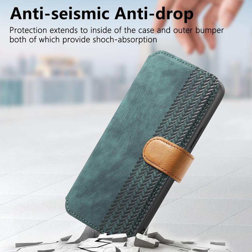For Samsung Galaxy A37 5G Case Anti-Drop Leather Phone Cover with Stand