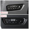 Head Light Lamp Switch Button Control Panel Sticker Decoration Cover Trim For BMW 3 Series G20  - 2024 Interior Accessories
