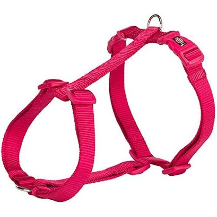 Sangle plate - TRIXIE - Taille XS à S - Couleur Fuchsia - Bien-être animal - Confort optimal