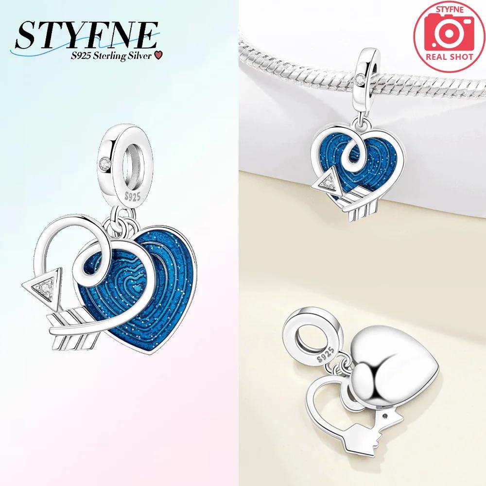 Charm Bead Charms Plata Originales Heartshaped Bead Charms for Charm Bead Charms copper Bracelets Bead Charms Jewellery Making Womens Gift