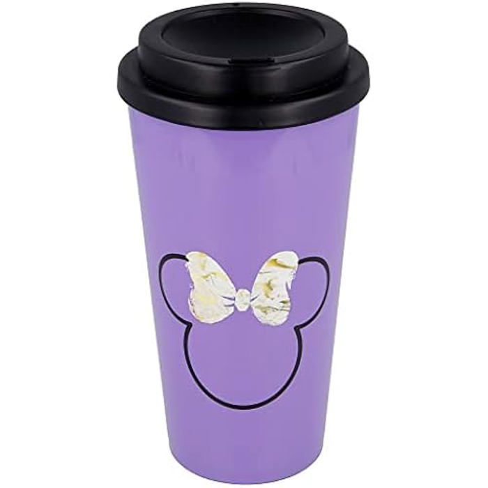 Gobelet À Café - STOR - Minnie Mouse - 520ML - Double Paroi - Sans BPA