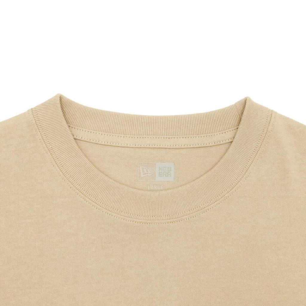 New Era Classic NE Short Sleeve Exclusive To Oversized Cotton Size Size T-Shirt, Camel, ONSPOTZ, Tee, L, S/S