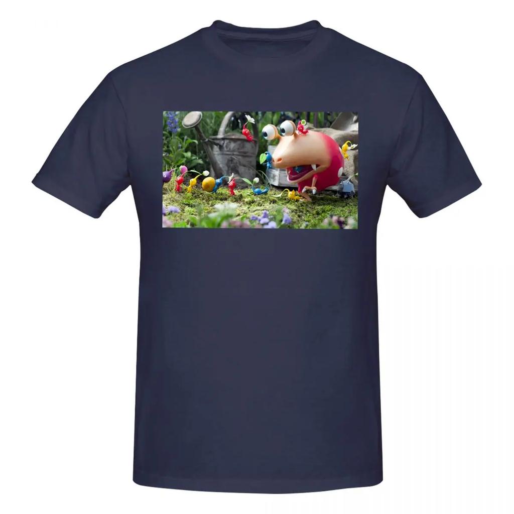 Pikmin Tshirt For Unisex Cotton Oversized T Shirts Unisexs Short Sleeve Round Neck Summer Clothes Tops S6xl