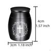 Aluminum Alloy Pet Urns Keepsake Memorial Ash Holder Cats Ashes Holders for Puppy