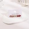 Stainless Steel Stud Earrings Set with Zirconia: Butterfly, Star, Heart & Four-Leaf Clover Designs