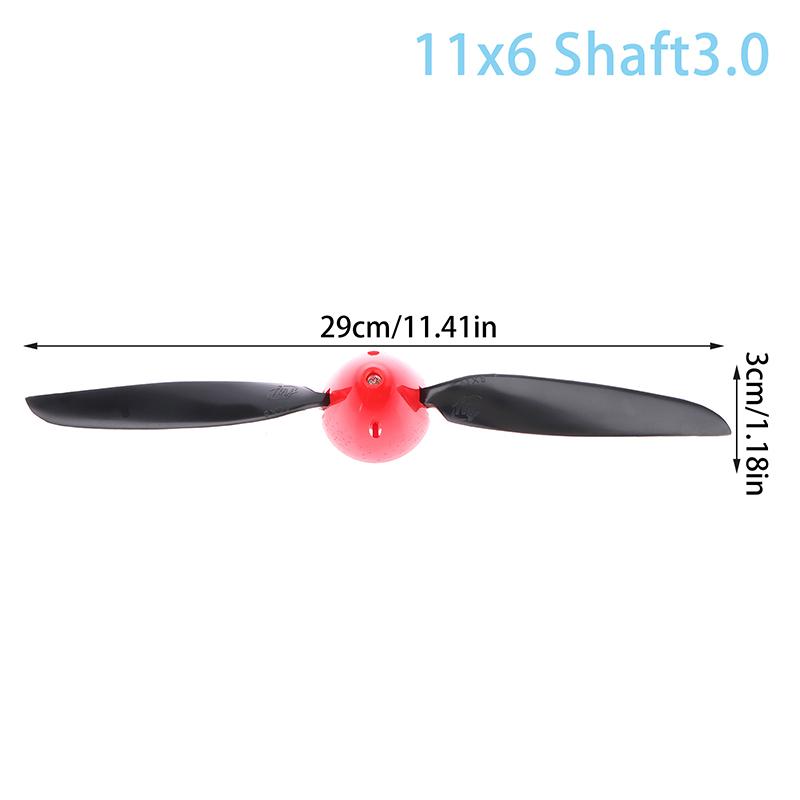 1Pcs Folding Propeller 6X3 6X4 7.5X4 8X6 11X6 With Spinner Cover Motor Shaft 3.0Mm Rc Plane Glider Drones