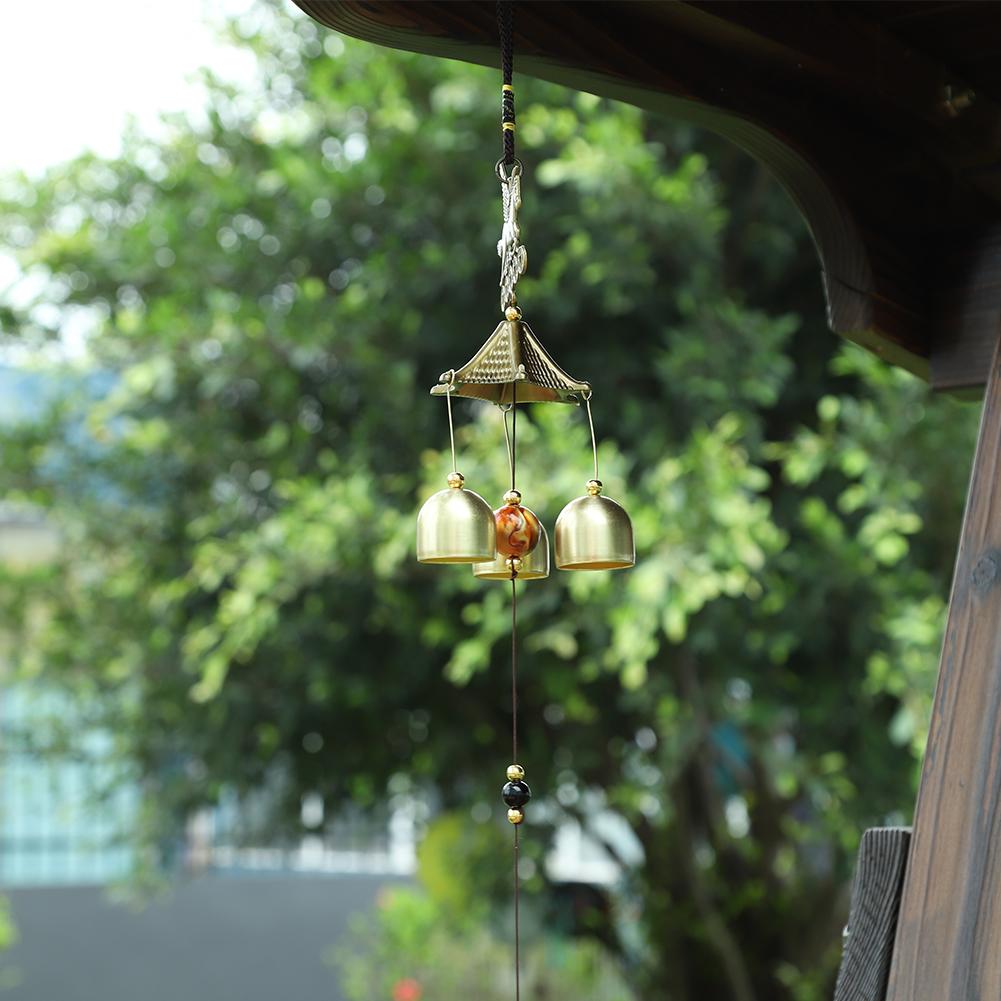 Antique Wind Chime Yard Garden Outdoor Hanging Decoration Metal Wind Chimes Bell Garden Chinese Hanging