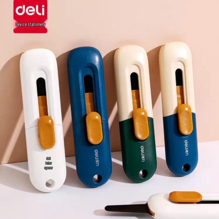 Deli TD700 Safety Utility Knife for Unboxing