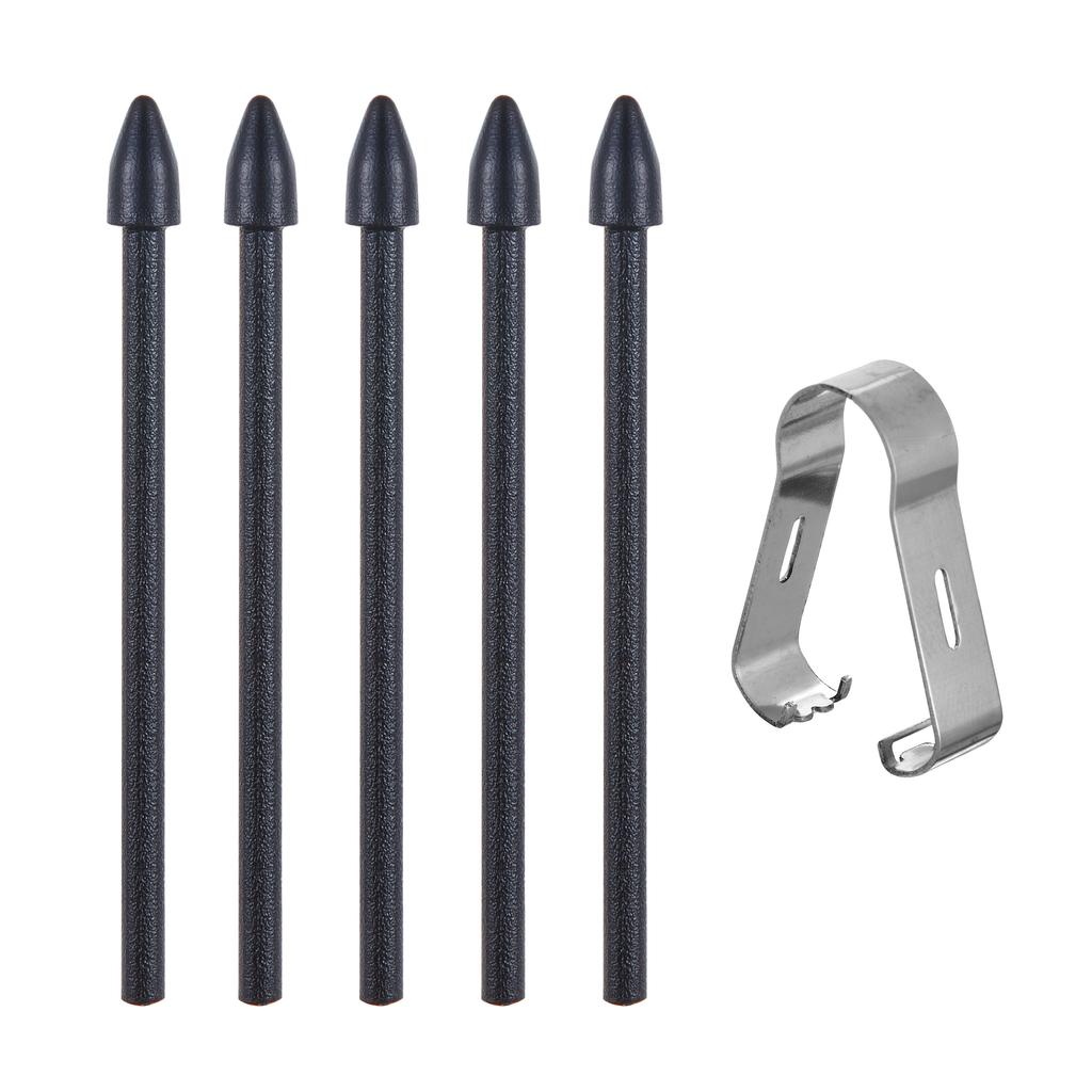 עבור סדרות Samsung Galaxy Tab S10/Tab S9 עט סטיילוס רגיש ללחץ עם 5 קצוות עט (ללא לוגו)