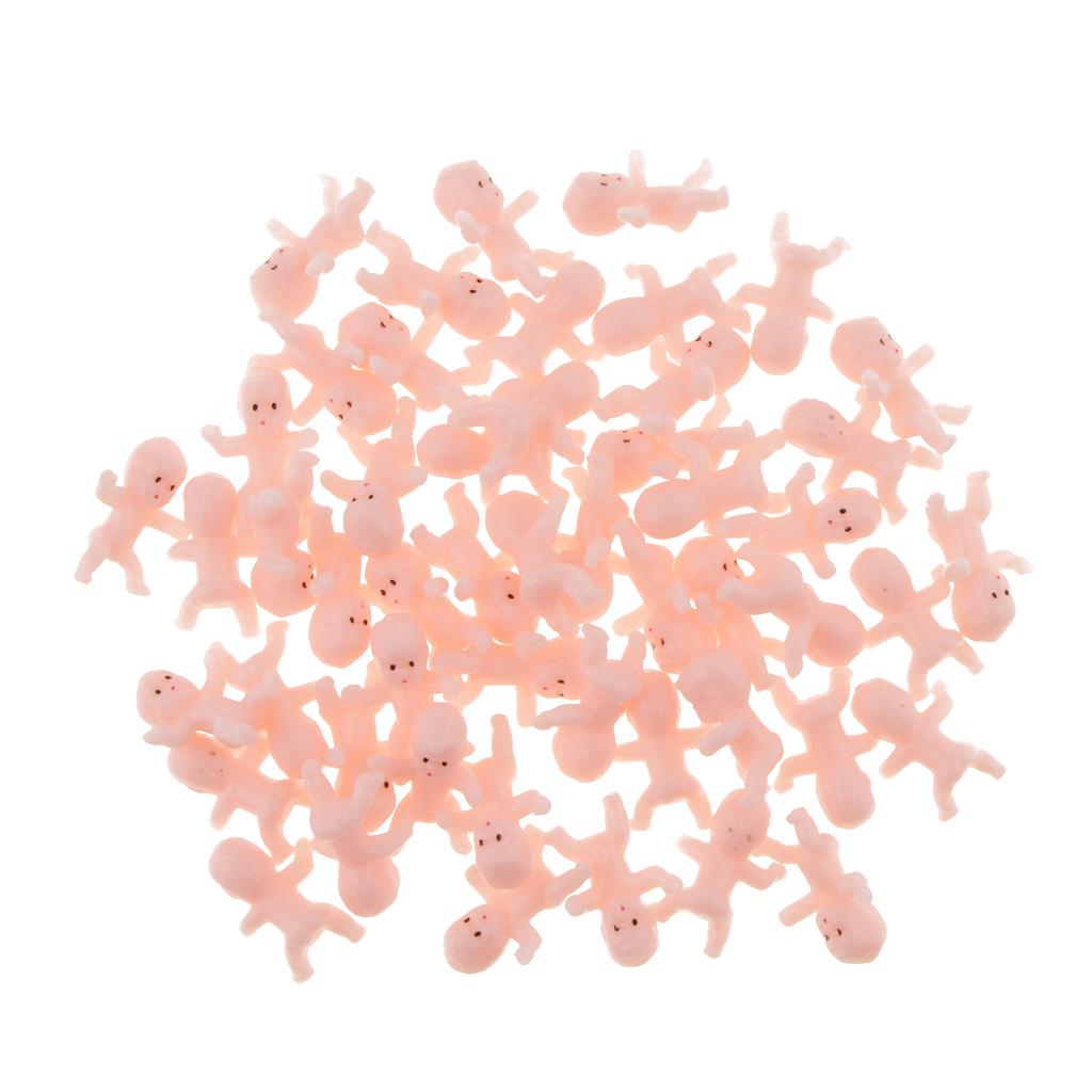 50pcs/set Full Body Plastic Soft Real Looking Newborn Kit Newborn Girl Dolls Kit