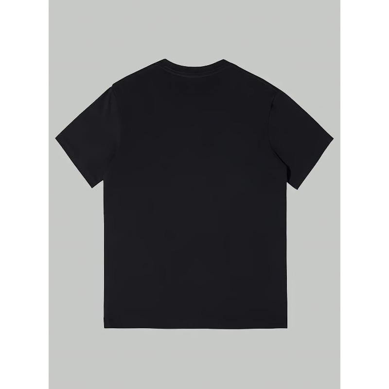 European Size Men'S Plus SizeMen's Casual T-Shirt Black GOD GOT ME Graphic Tee for Streetwear