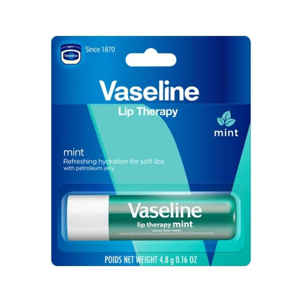 

Вазелин для губ Vaseline Lip Therapy 4,8 г (мятный)