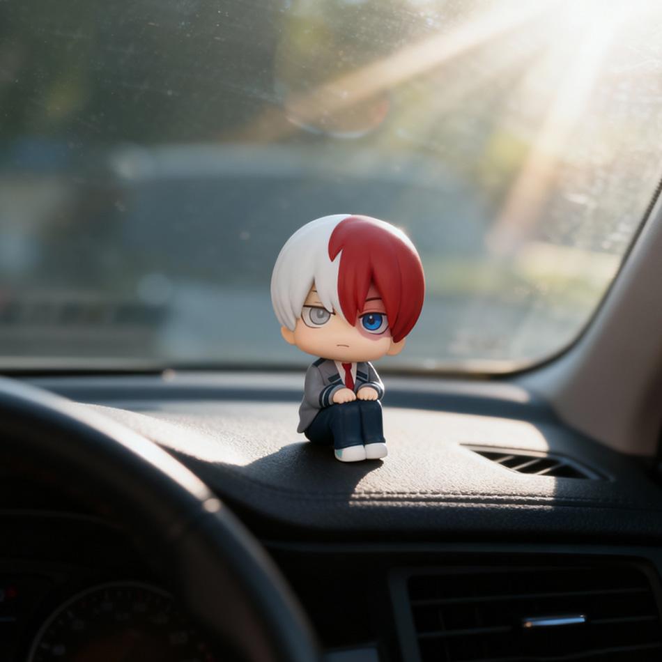 Chibi Super Urocza Akademia Izuku Midoriya / Katsuki Bakugo / So Todoroki Figurka PVC, Kolekcjonerska seria zabawek Model