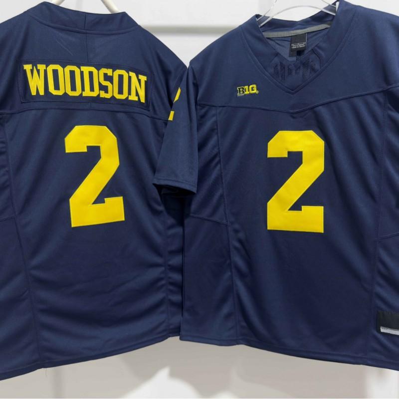 Michigan Wolverines College Football Jersey NCAA Style Embroidered Team Uniform Men Fans Sports Apparel