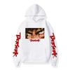 Unisex Anime Hoodie With Print Design Fleece-Lined Oversized Sweatshirt Men Women Casual Long Sleeve Pullover