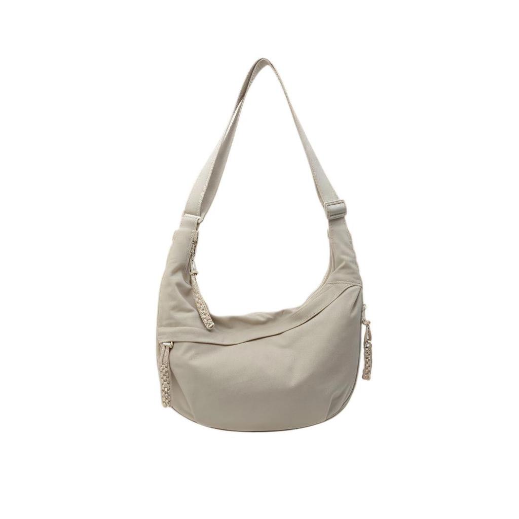 TonLion Dumpling Crossbody Bag, Canvas Bag, Shoulder Bag, Commuter Bag