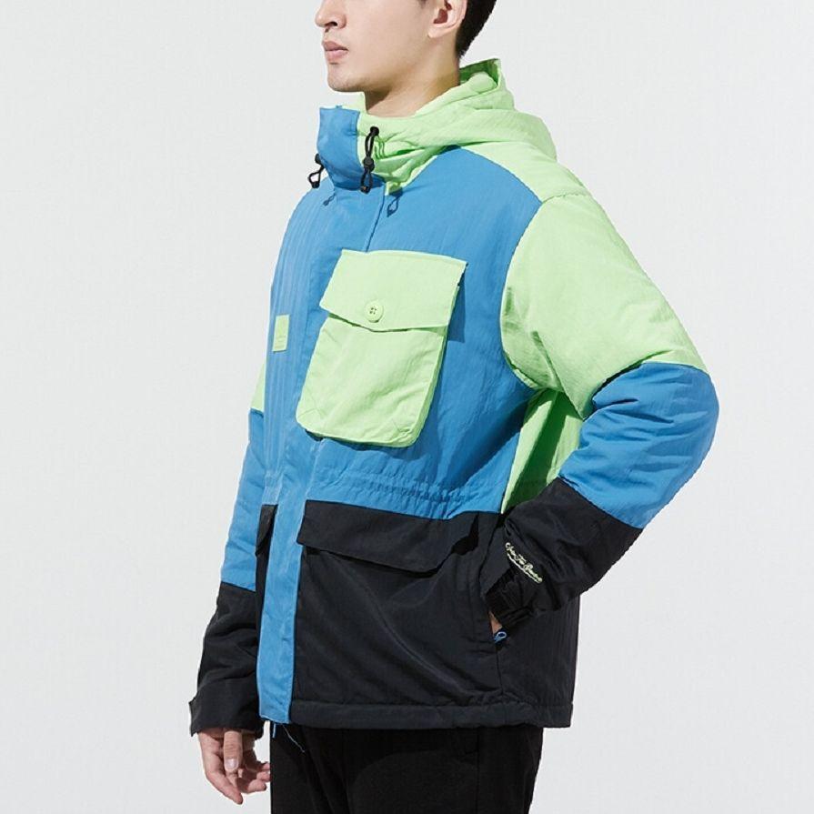 Nike Lebron Premium Utility Multi-Pocket Windproof Hooded Cotton Jacket Men Outerwear Blue DA6714-345